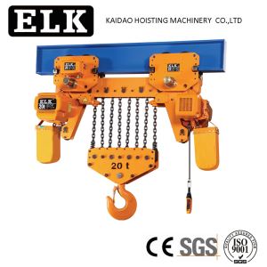 ELK 20ton Electric Chain Hoist dengan Kopling